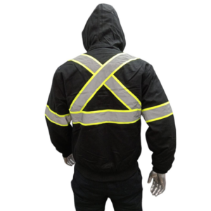 Reflective Canvas Winter Work Jacket