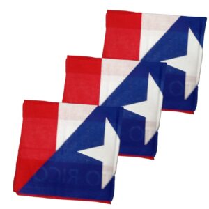 Puerto Rico Bandanas 4pcs